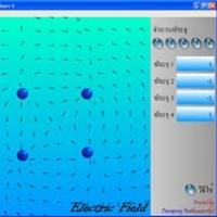 Electric Field (โปรแกรม แบบจำลอง สนามไฟฟ้า)