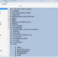 โปรแกรม แปลภาษา สุรินทร์อินสไปร์ ดิกชันนารี่ (SurinInspire Dictionary)