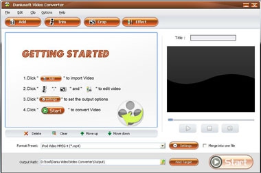 Daniusoft Video Converter Suite