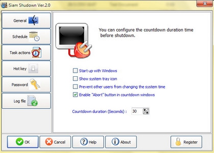 SiamShutdown (โปรแกรม ตั้งเวลาปิดเครื่อง ธรรมดา ที่ ไม่ธรรมดา)