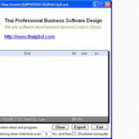 โปรแกรม ช่วยนับชั่วโมง ที่ต่ออินเตอร์เน็ต (Internet Connected Time Counter - INTC)