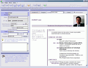 โปรแรกมเขียนเรซูเม่ สมัครงาน CVitae 