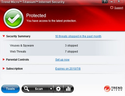Trend Micro Titanium Internet Security (โปรแกรมสแกนไวรัส แอนตี้ไวรัส ป้องกันไวรัส แบบสูงสุด)