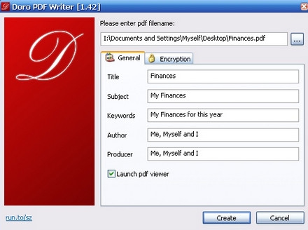 โปรแกรม Doro PDF Writer แปลง Word เป็น PDF โปรแกรม Doro PDF Writer แปลง Word เป็น PDF