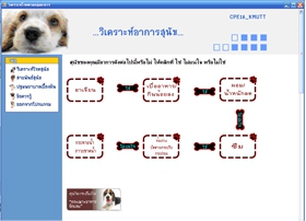 โปรแกรม คู่มือดูแลสุนัข (Dogs Care Manual Program)