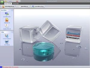 โปรแกรมพิมพ์หนังสือรับรองภาษี Nanosoft Free Tax