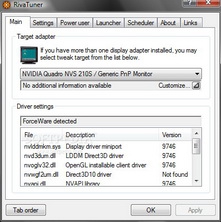 RivaTuner (โปรแกรม RivaTuner ปรับแต่งการ์ดจอ สำหรับ เล่นเกมส์) : 