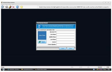 โปรแกรม บริหาร จัดการห้องสมุด (Library Management System) โปรแกรม บริหาร จัดการห้องสมุด (Library Management System)