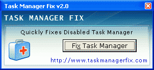 Task Manager Fix