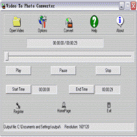 Video To Photo Converter (โปรแกรม แปลงไฟล์ VDO เป็นรูปภาพ)