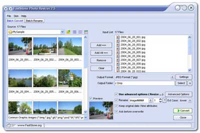 FastStone Photo Resizer (โปรแกรมย่อรูป ขยายรูป ใส่ลายน้ำ โดยไม่เสียความคมชัด) : FastStone Photo Resizer (โปรแกรมย่อรูป ขยายรูป ใส่ลายน้ำ โดยไม่เสียความคมชัด) :