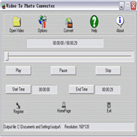 Video To Photo Converter (โปรแกรม แปลงไฟล์ VDO เป็นรูปภาพ)