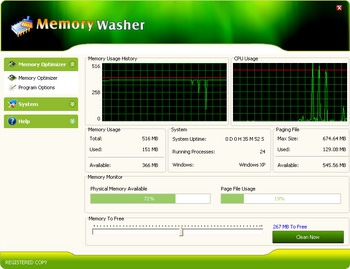 Memory Washer (ล้างหน่วยความจำให้เครื่องเร็วขึ้น)
