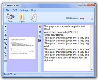 โปรแกรม OCR แปลงไฟล์ภาพ เป็นตัวอักษร