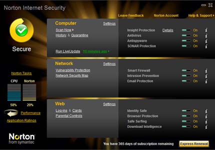 Norton Security ( (โปรแกรมป้องกันไวรัส เพิ่มความปลอดภัยแบบครบวงจร)         ) : 