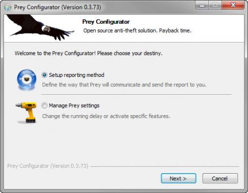 โปรแกรมช่วยค้นหา Notebook ที่หาย Prey