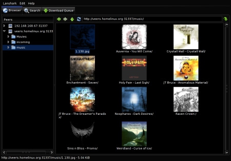 LanShark (โปรแกรม แชร์ไฟล์บน Windows XP)