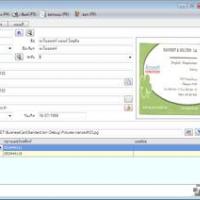 Nanosoft Business Card.NET (โปรแกรม สำหรับ เก็บนามบัตร รายชื่อลูกค้า)
