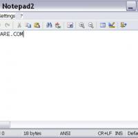 Notepad2 (โปรแกรมเขียนโปรแกรม Text-Editor ขนาดเล็ก)