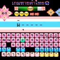 Guess Thai Words 1 (เกมทายคำไทย ๑ - เหมือนเกม Hang Man)