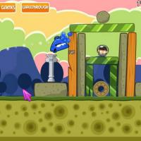 Angry Aliens (เกม แอคชั่น ยิงเอเลี่ยน พิทักษ์โลก สไตล์ Angry Bird แจกฟรี)