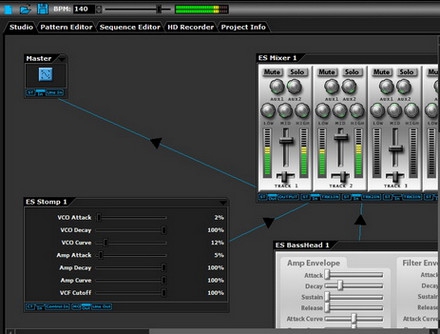โปรแกรมทำเพลง DarkWave Studio โปรแกรมทำเพลง DarkWave Studio