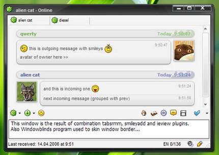 โปรแกรมคุยกับเพื่อน แชททุกค่าย Miranda NG (Next Generation of Miranda IM Client) โปรแกรมคุยกับเพื่อน แชททุกค่าย Miranda NG (Next Generation of Miranda IM Client)