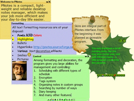 โหลดโปรแกรมเขียนโน้ต PNotes