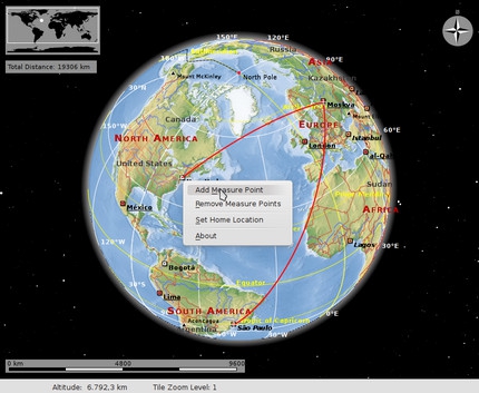 โปรแกรมแผนที่โลก Marble Earth Map โปรแกรมแผนที่โลก Marble Earth Map
