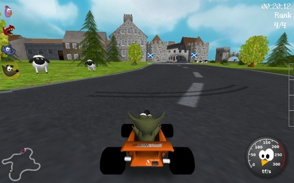 เกมแข่งรถ SuperTuxKart