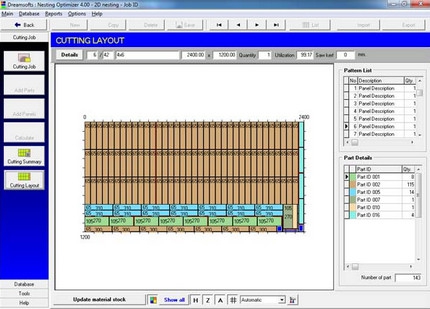 Nesting Optimizer (โปรแกรม ช่วยคำนวณ การตัดชิ้นงาน 1 มิติ (ความยาว) และ 2 มิติ (สี่เหลี่ยม))