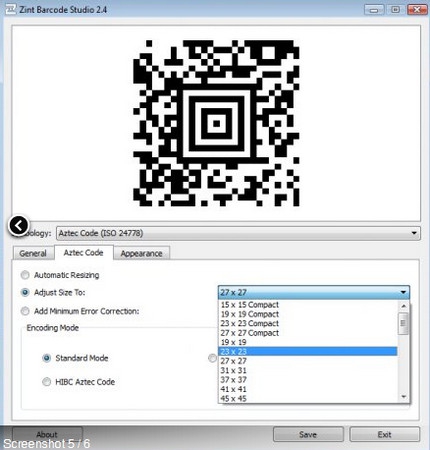 โปรแกรมสร้างบาร์โค้ด และ คิวอาร์โค้ด Zint Barcode Studio โปรแกรมสร้างบาร์โค้ด และ คิวอาร์โค้ด Zint Barcode Studio