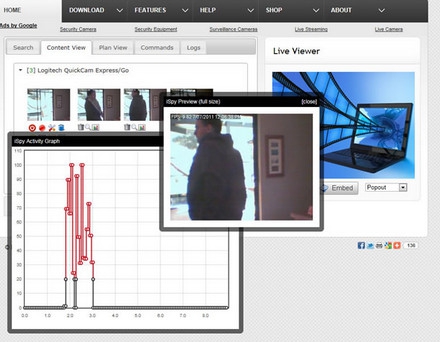 โปรแกรมดักฟัง เครื่องดักฟังเสียง iSpy โปรแกรมดักฟัง เครื่องดักฟังเสียง iSpy