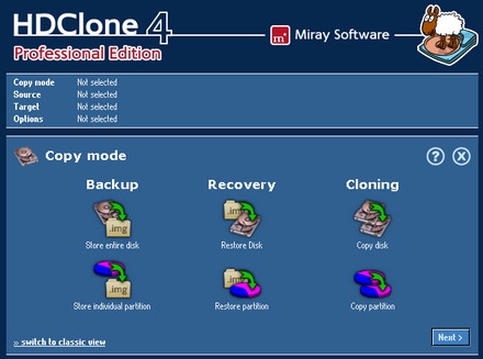 ดาวน์โหลดโปรแกรม HDClone ดาวน์โหลดโปรแกรม HDClone