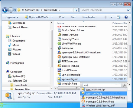 โปรแกรมค้นหาไฟล์ Listary