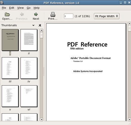 Evince - Simplt a document viewer (โปรแกรม เปิดดูเอกสาร หลากหลายรูปแบบ แจกฟรี) Evince - Simplt a document viewer (โปรแกรม เปิดดูเอกสาร หลากหลายรูปแบบ แจกฟรี)