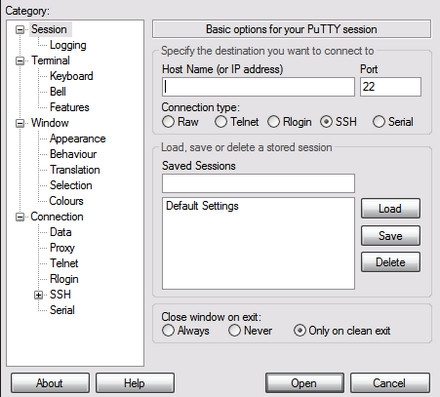 โหลดโปรแกรม Putty ฟรี โหลดโปรแกรม Putty ฟรี