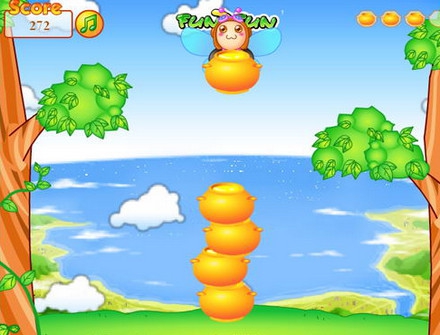 Honey Jar (เกม จัดเรียงโอ่งน้ำผึ้ง ที่หล่นลงมาให้เป็นแนวตั้ง ไม่มีที่ว่างสำหรับคนพลาด !)