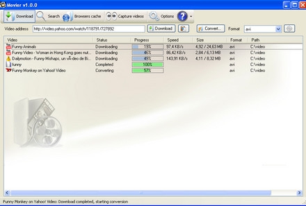 Movier (โปรแกรม Movier ช่วยดาวน์โหลดคลิปวิดีโอ แจกฟรี) : Movier (โปรแกรม Movier ช่วยดาวน์โหลดคลิปวิดีโอ แจกฟรี) :