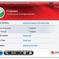 Trend Micro Titanium Maximum Security (โปรแกรมสแกนไวรัส ไม่ทำให้ คอมช้า)
