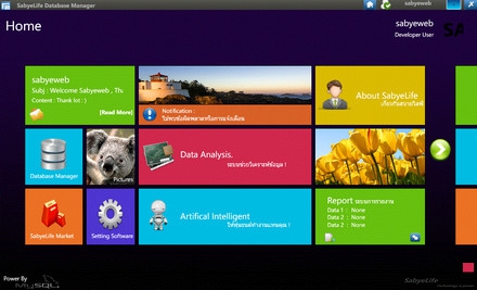 SabyeLife Database Manager (โปรแกรม ช่วยจัดการ ฐานข้อมูล MySQL ให้ง่ายขึ้น)