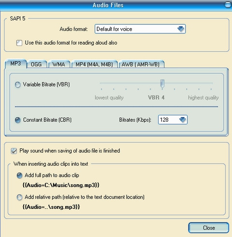 โปรแกรมอ่านออกเสียงภาษาอังกฤษ Balabolka โปรแกรมอ่านออกเสียงภาษาอังกฤษ Balabolka