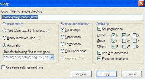WinSCP (โปรแกรม FTP SFTP โปรแกรมรับส่งไฟล์ ผ่าน Putty) : 