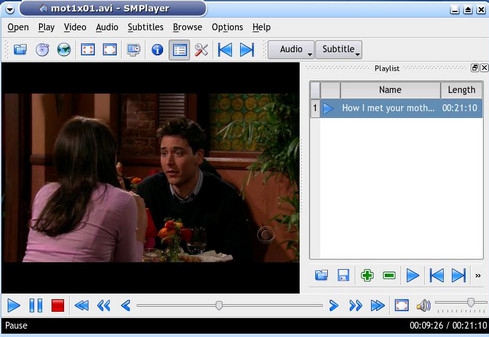 โปรแกรมดูหนัง ฟังเพลง SMPlayer