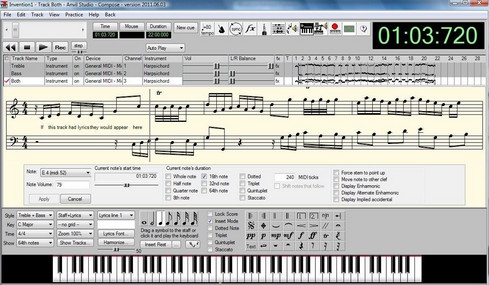 Anvil Studio (โปรแกรม Anvil Studio สร้างเพลงจากเสียงดิจิทัล ฟรี) : 