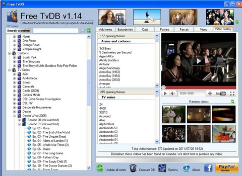 Free TvDB Portable (โปรแกรม เก็บฐานข้อมูลหนังต่างๆ เอาไว้มากที่สุด คอหนังต้องไม่พลาด) : 