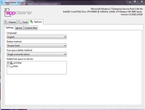 UpdateStar AppCleaner (โปรแกรมลบไฟล์ หรือสิ่งที่ไม่ต้องการออกจากเครื่อง) : 