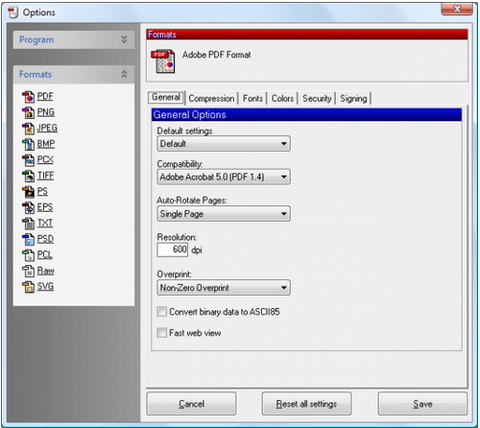โปรแกรมสร้างไฟล์เอกสาร PDFCreator โปรแกรมสร้างไฟล์เอกสาร PDFCreator