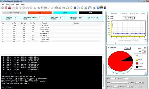 Network Pinger Portable (โปรแกรมตรวจสอบ Network เช็ค Network เแจกฟรี) : Network Pinger Portable (โปรแกรมตรวจสอบ Network เช็ค Network เแจกฟรี) :