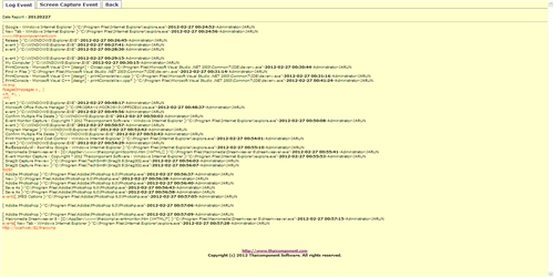 Event Monitor Capture (โปรแกรม ตรวจเช็คการใช้งานคอมพิวเตอร์ อย่างละเอียด) : 